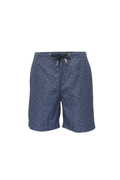 Orlebar Brown - Crystal Sea Geo Tela Swim Trunks